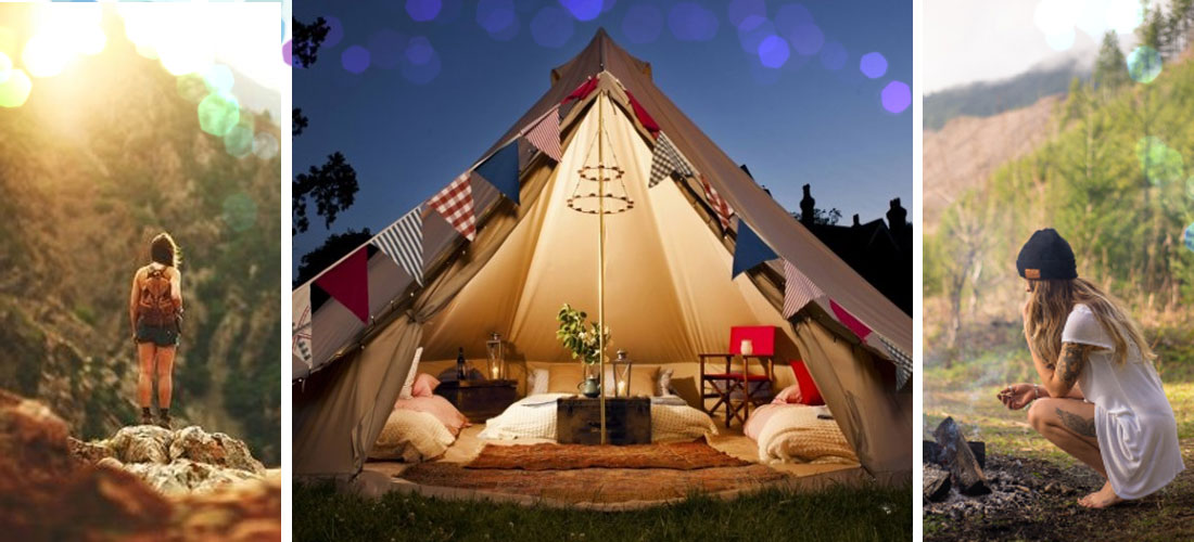 Descubre qué es el Glamping