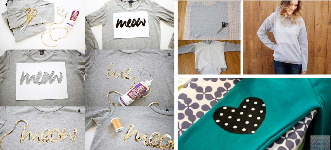 DIY: Pimpea tu hoodie vieja