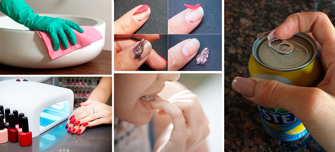 10 errores que están destruyendo tus uñas