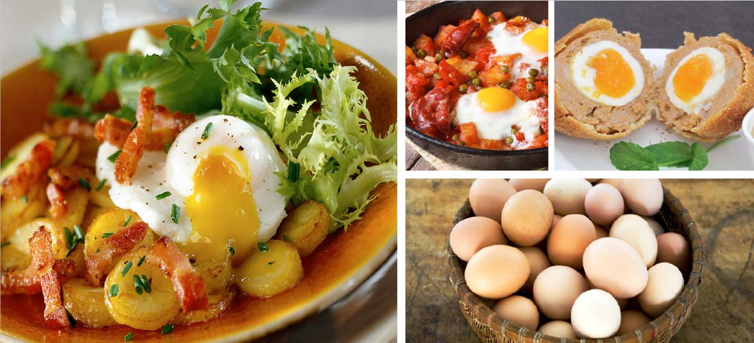 Recetas creativas con huevo: ¡a desayunar!