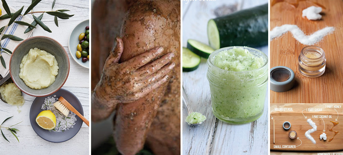 Exfoliantes que puedes hacer con sólo entrar en tu cocina