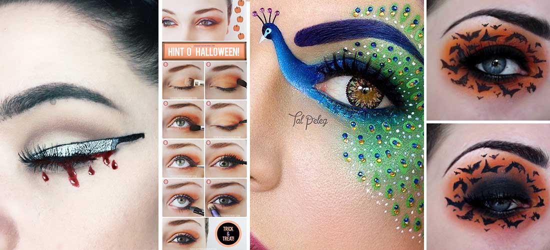 10 maquillajes de ojos que te encantará lucir en Halloween