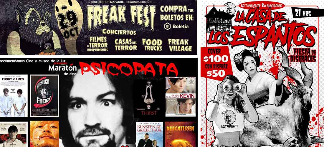 3 eventos cinéfilos en CDMX para disfrutar Halloween