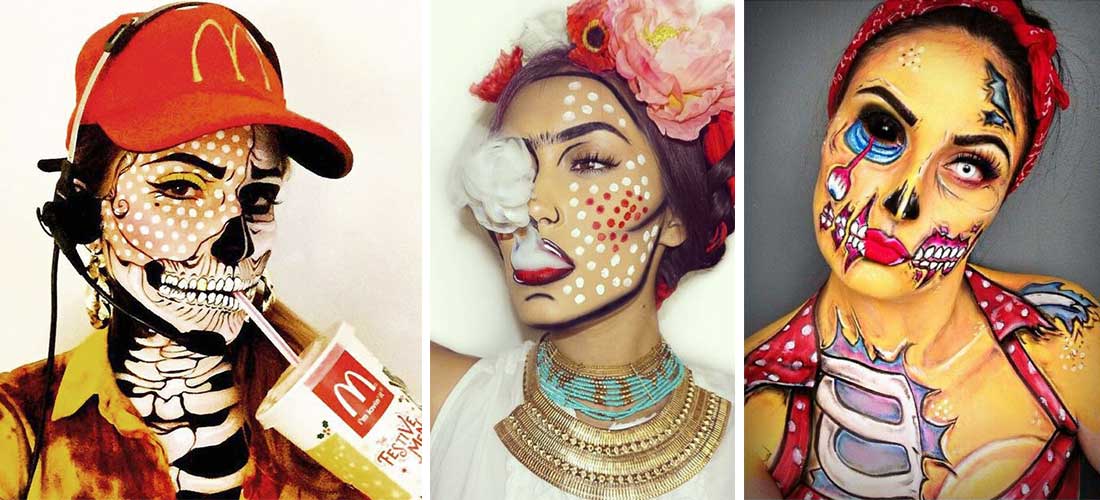 Ideas para hacerte un maquillaje estilo Pop Art en Halloween