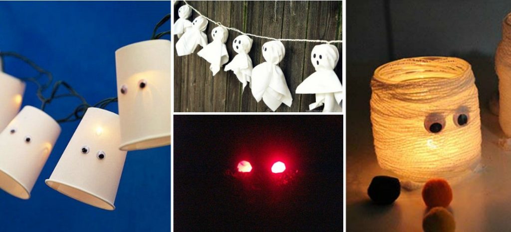 Increíbles ideas para decorar con luces este Halloween