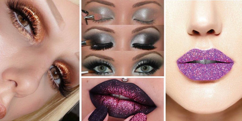 Formas de ponerle glitter a tu makeup