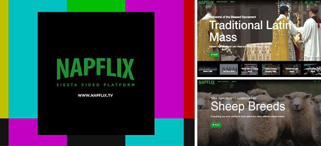 «Napflix»: la plataforma que te ayuda a conciliar el sueño