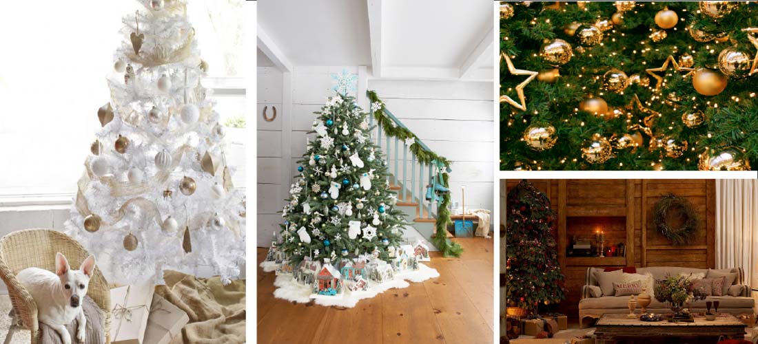 Tendencias simples y lucidoras para tu árbol de Navidad