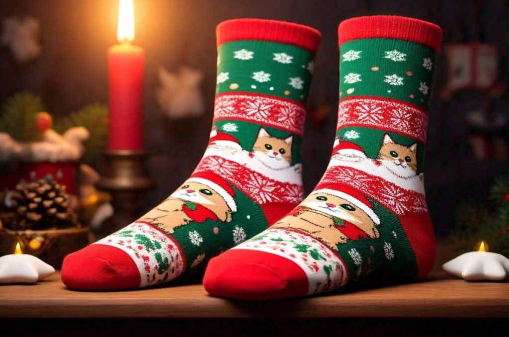 Calcetines navideños