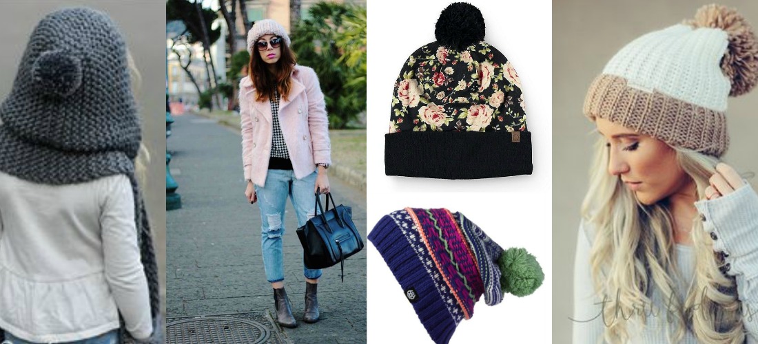 Outfits con gorritos de temporada