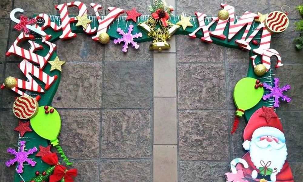 Marco navideño personalizado