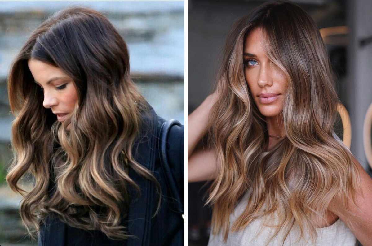 Mechas flamboyage la técnica que le da un efecto ‘sunkissed’ al cabello oscuro