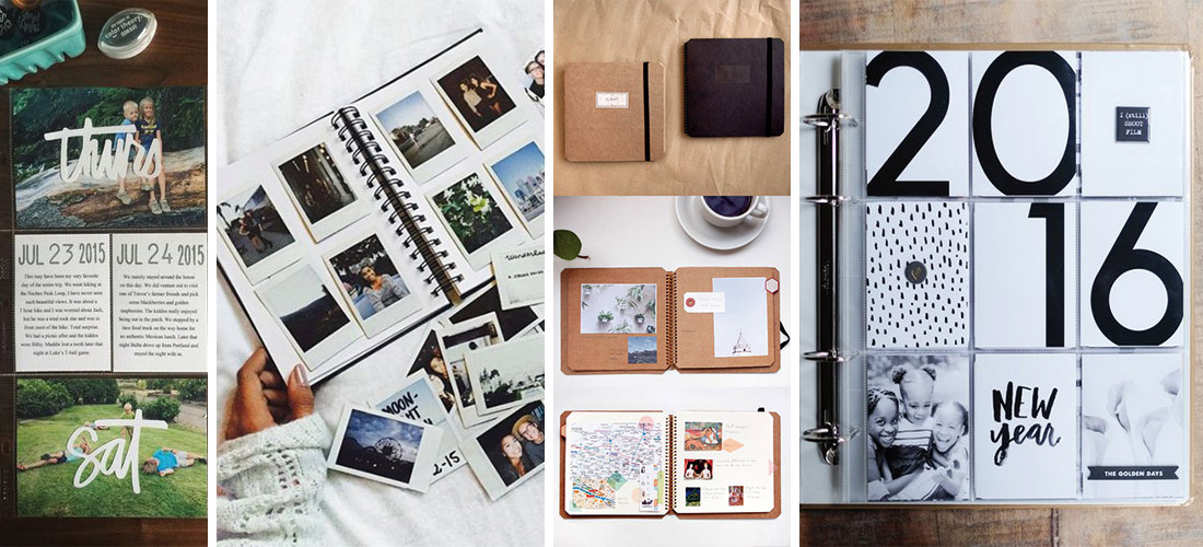 10 increíbles ideas para hacer un Scrapbook de fin de año