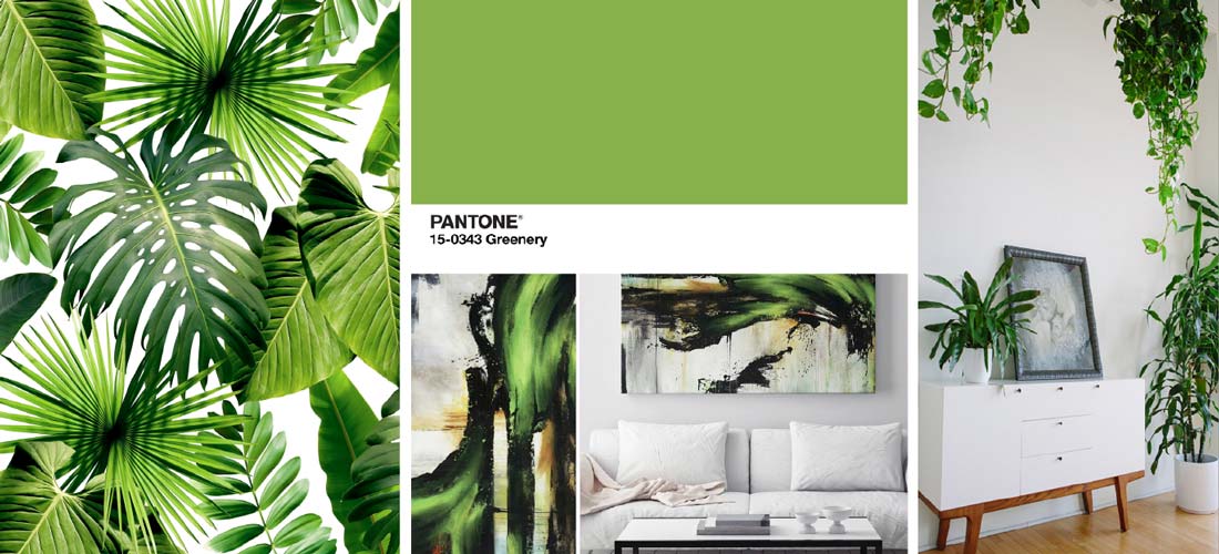 Greenery: cómo aplicar el color del año en tu decoración