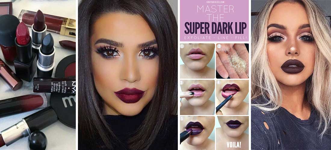 7 tips para que debes conocer antes de usar un labial oscuro