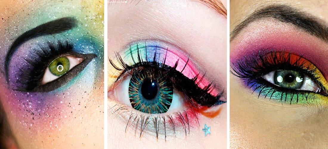 Cómo conseguir el efecto arcoíris en tus ojos