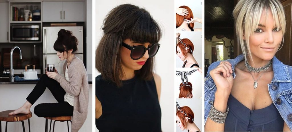 10 increíbles peinados que puedes hacerte si te cortaste el fleco