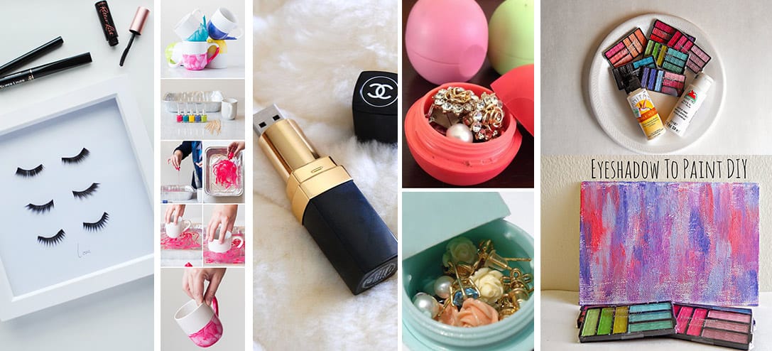 10 formas de reciclar todos tus productos de maquillaje
