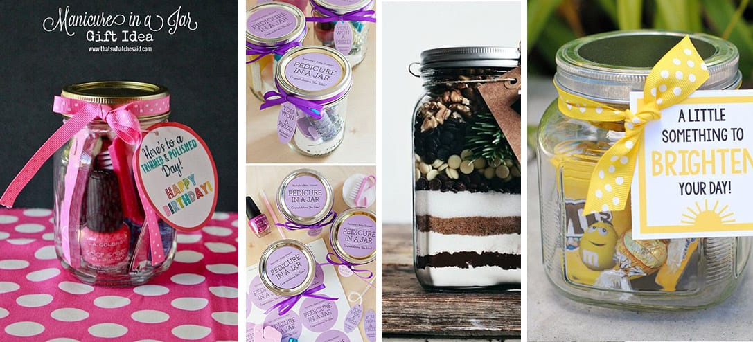 10 increíbles regalos en mason jar para sorprender a cualquiera