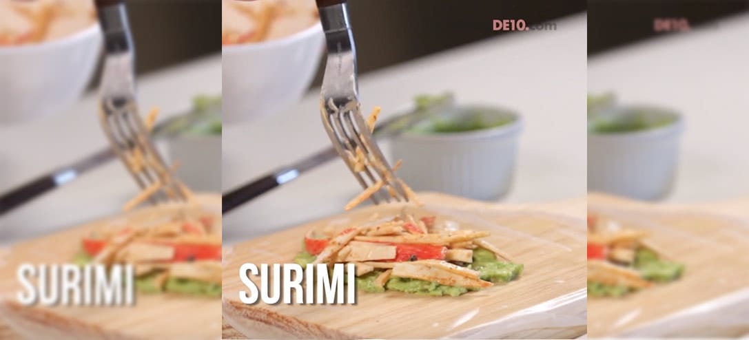 Deliciosos tacos de surimi que te encantará hacer