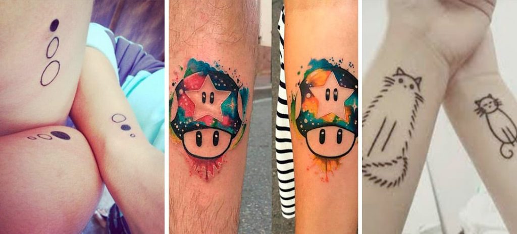 fabulosas ideas para hacerte un tatuaje con tu hermano