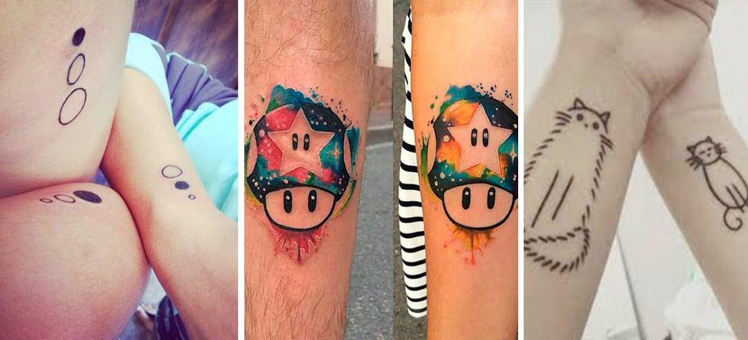 10 tatuajes que querrás hacerte con tu hermano