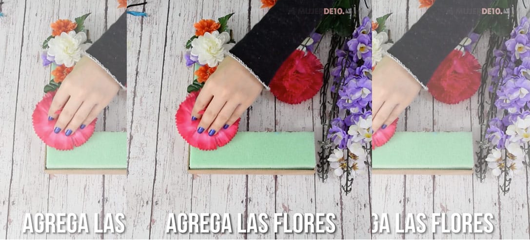 Cómo hacer letras con flores para decorar