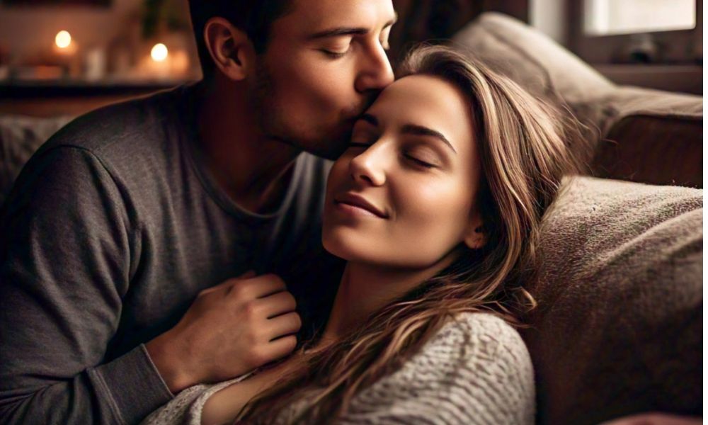 Beso en la frente