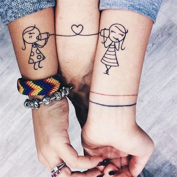 Tatuajes que sólo debes compartir con tu mejor amiga 3