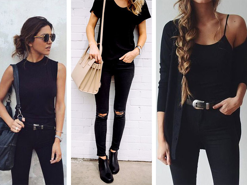 12 looks en tendencia para amantes del negro 0