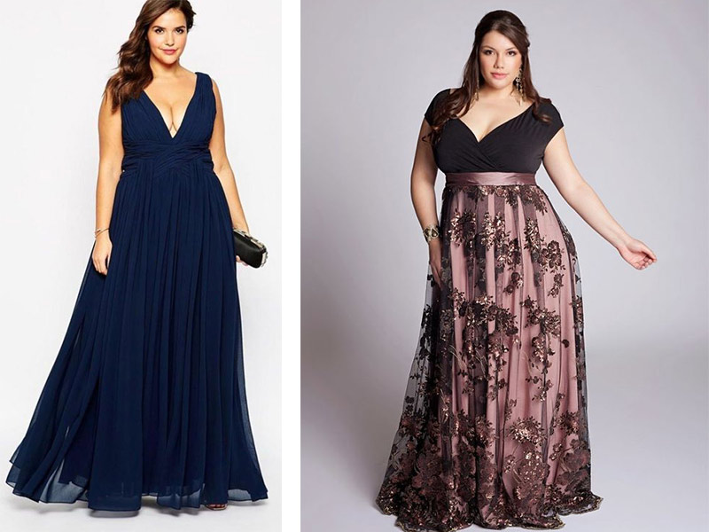 Vestidos de graduación para chicas curvy 1