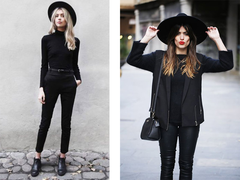 12 looks en tendencia para amantes del negro 5