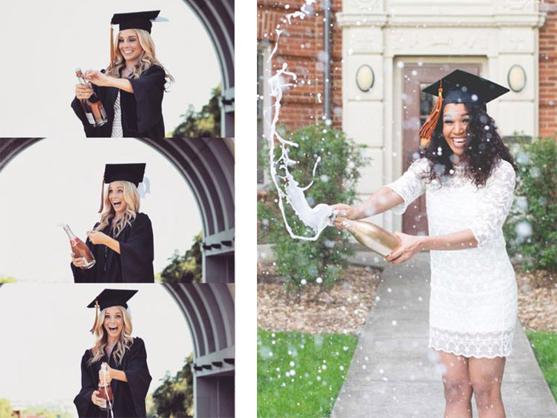 Fotos creativas que no deben faltar en tu graduación 2