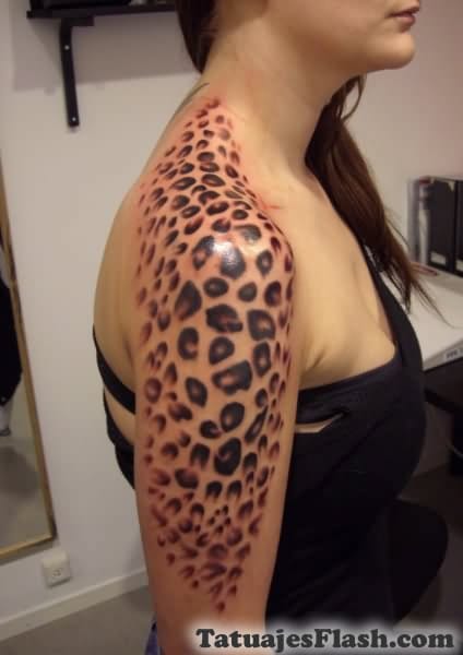 tatuajes que ya pasaron de moda pie de leopardo