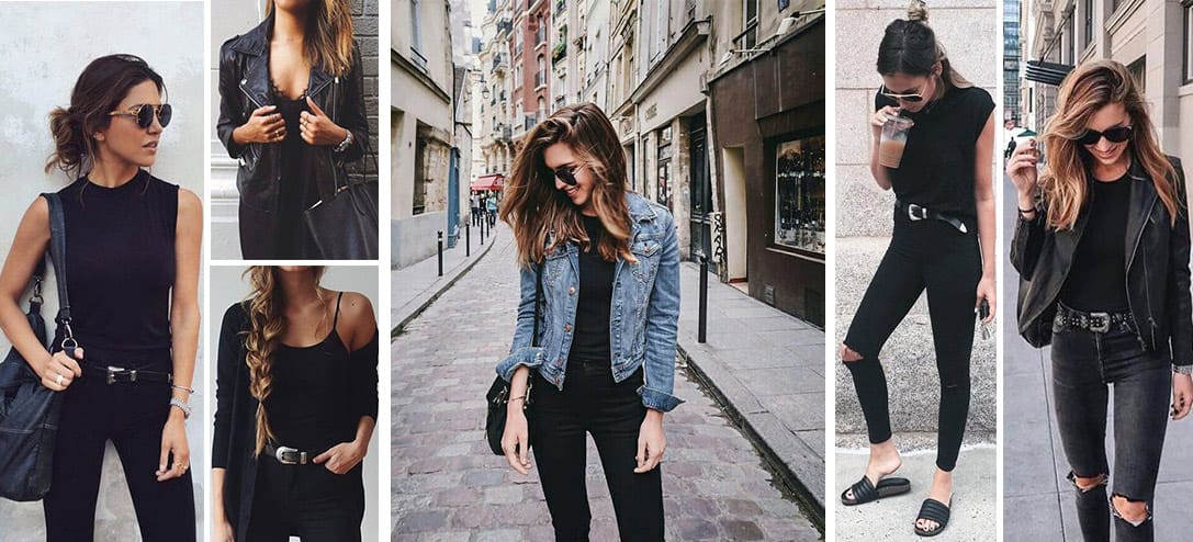 12 looks en tendencia para amantes del negro