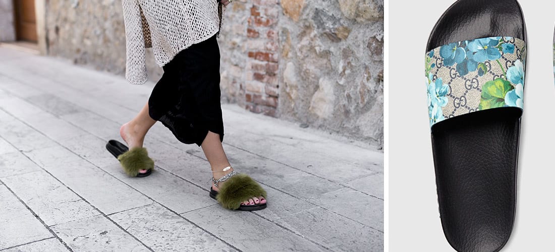 Objeto must: Slides, los zapatos más trendy para el calor