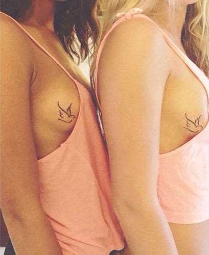 Tatuajes que sólo debes compartir con tu mejor amiga 9