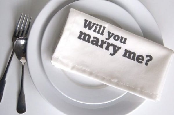 pedir matrimonio