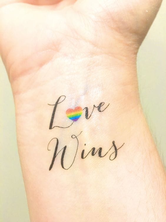 tatuajes de homenaje al orgullo gay