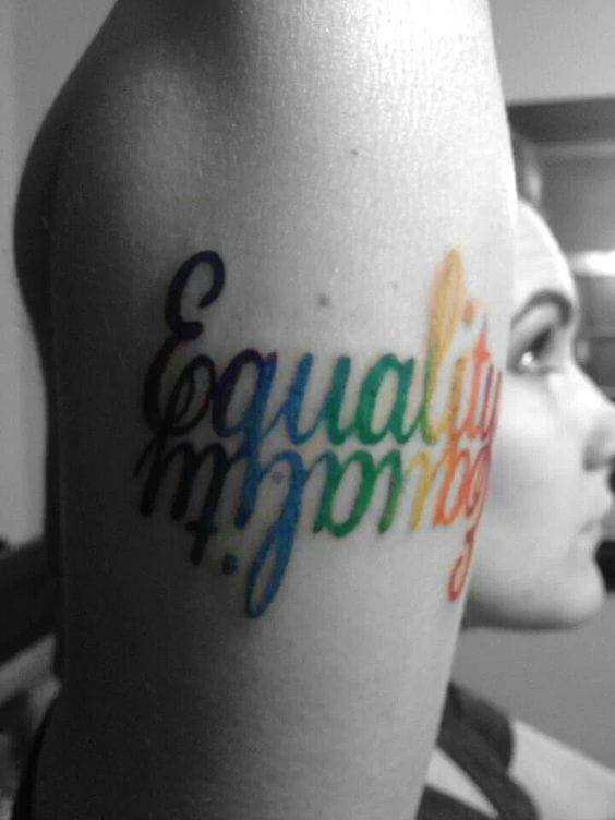 tatuajes de homenaje al orgullo gay