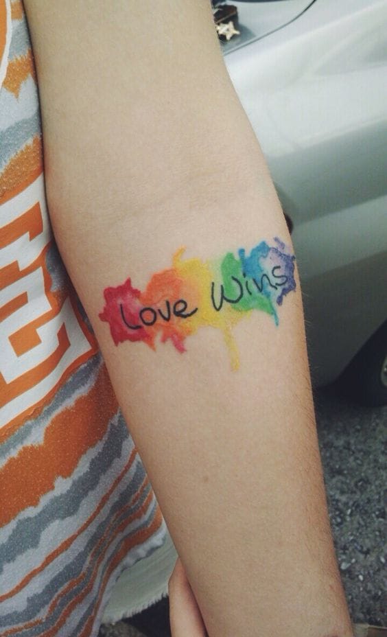 tatuajes de homenaje al orgullo gay