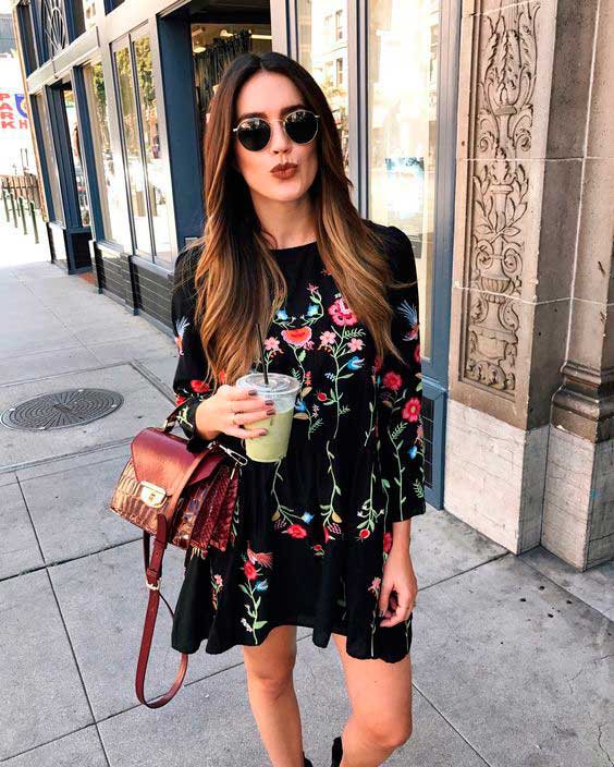 Outfits-bordado-de-flores-vestidos