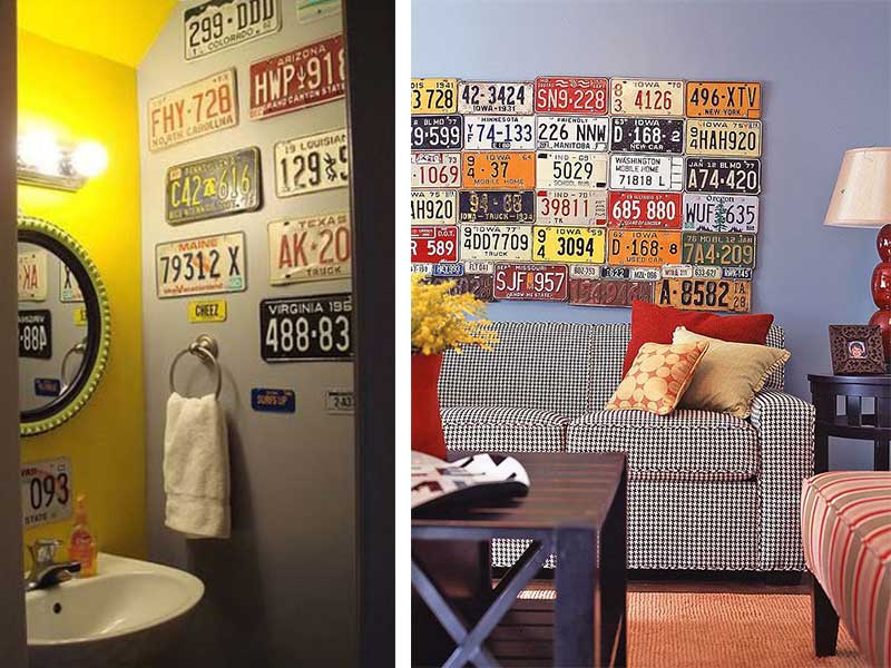 Decoracion-con-matriculas-de-coche-paredes-habitaciones