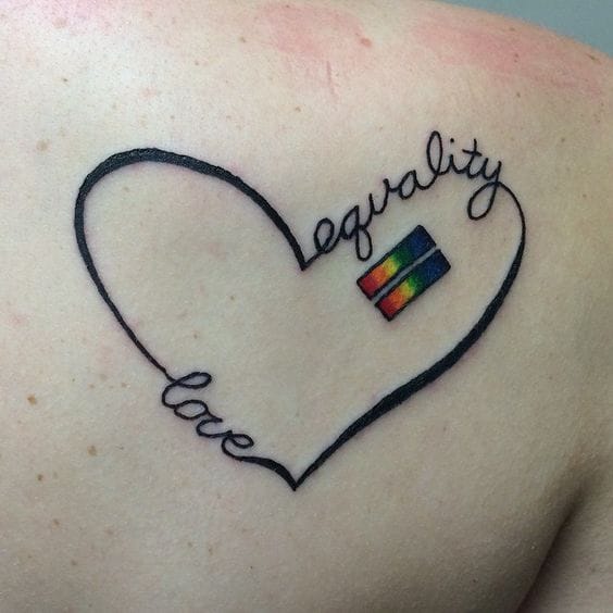 tatuajes de homenaje al orgullo gay