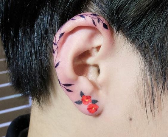 Tatuajes Helix: la tendencia en tatuajes de orejas 2