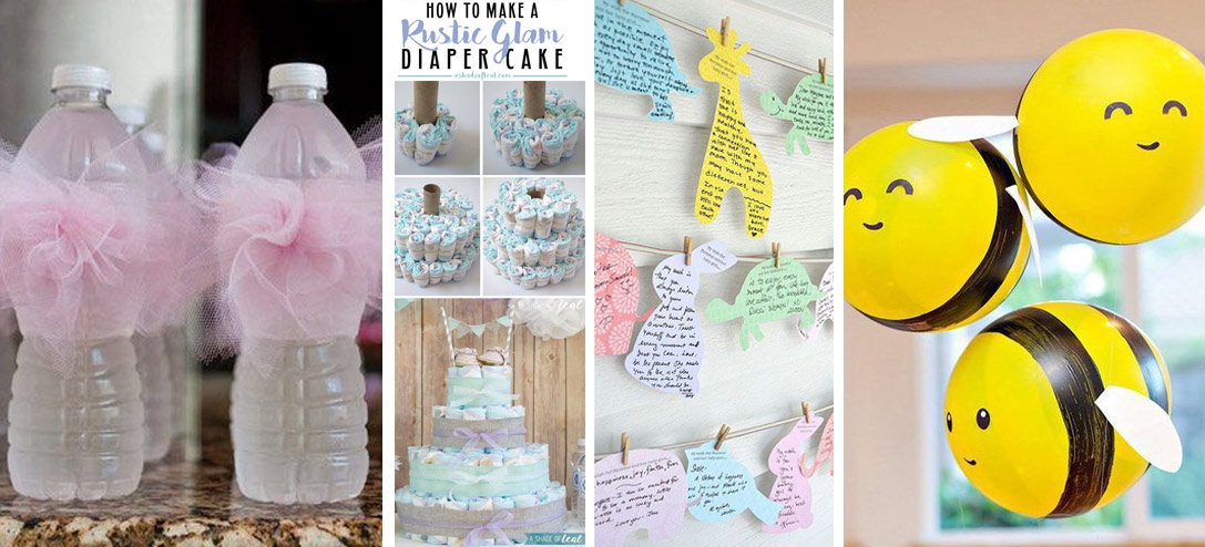 10 ideas económicas de decoración para tu baby shower