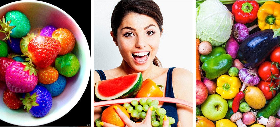Dieta de los colores: adelgaza sin perder nutrientes