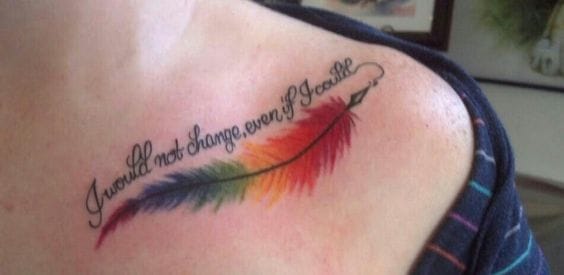 tatuajes de homenaje al orgullo gay