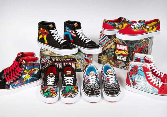 Vans x Peanuts marvel