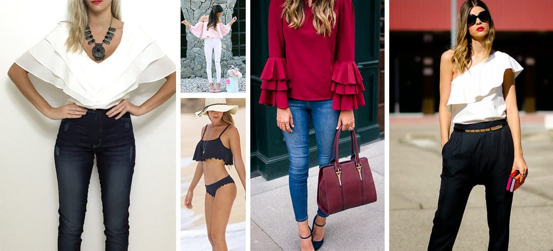 10 outfits con olanes que debes tener hoy mismo